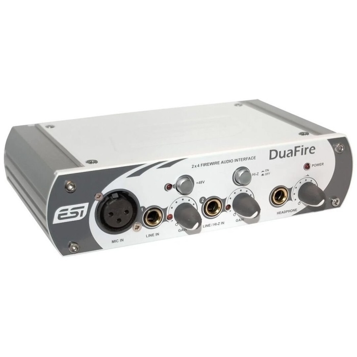 ESI Audio 04 0005 DuaFire FireWire Ses Kartı | Düşük Gecikme Eski Tip Bağlantı Desteği